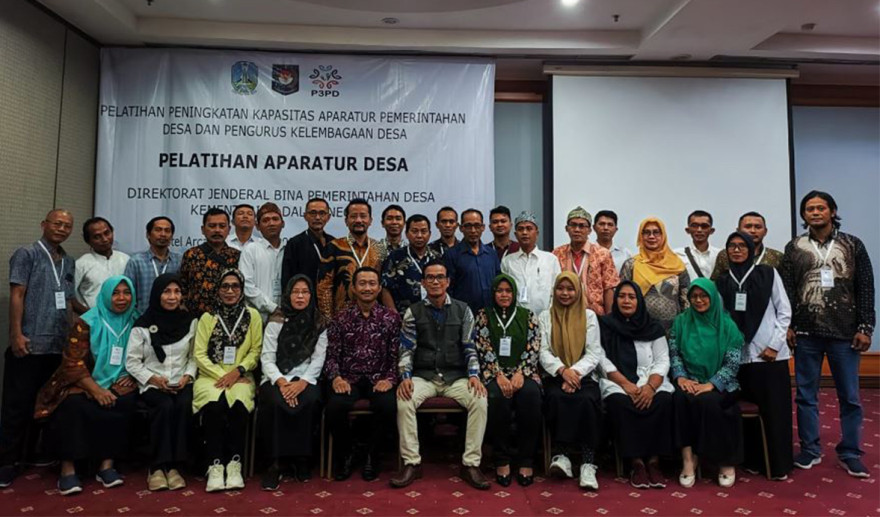 Pelatihan Peningkatan Kapasitas Aparatur Pemerintah Desa dan Pengurus Kelembagaan